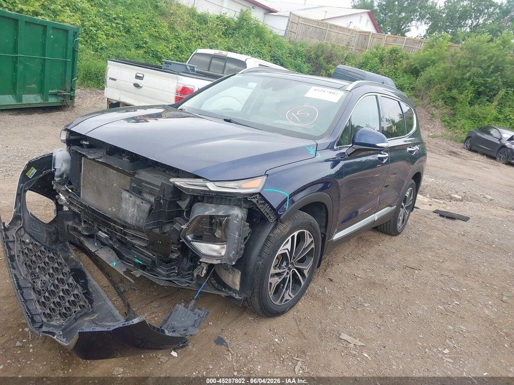 5NMS53AA6KH103459 2019 HYUNDAI SANTA FE photo no. 2