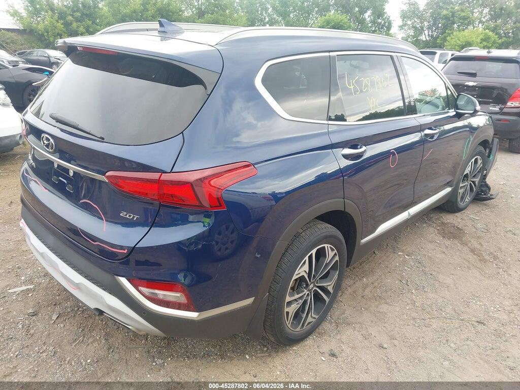 5NMS53AA6KH103459 2019 HYUNDAI SANTA FE photo no. 4