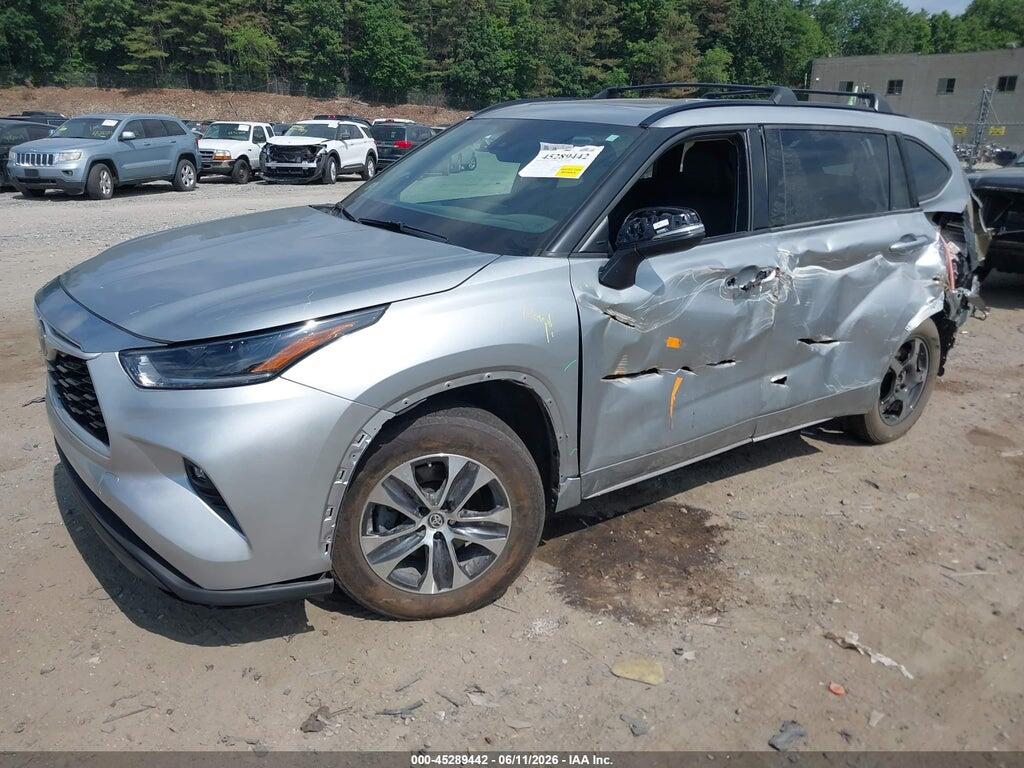 5TDKDRBH7PS507134 2023 TOYOTA HIGHLANDER photo no. 2