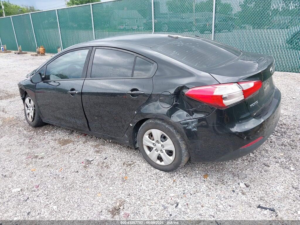 KNAFK4A68G5586620 2016 KIA FORTE photo no. 3