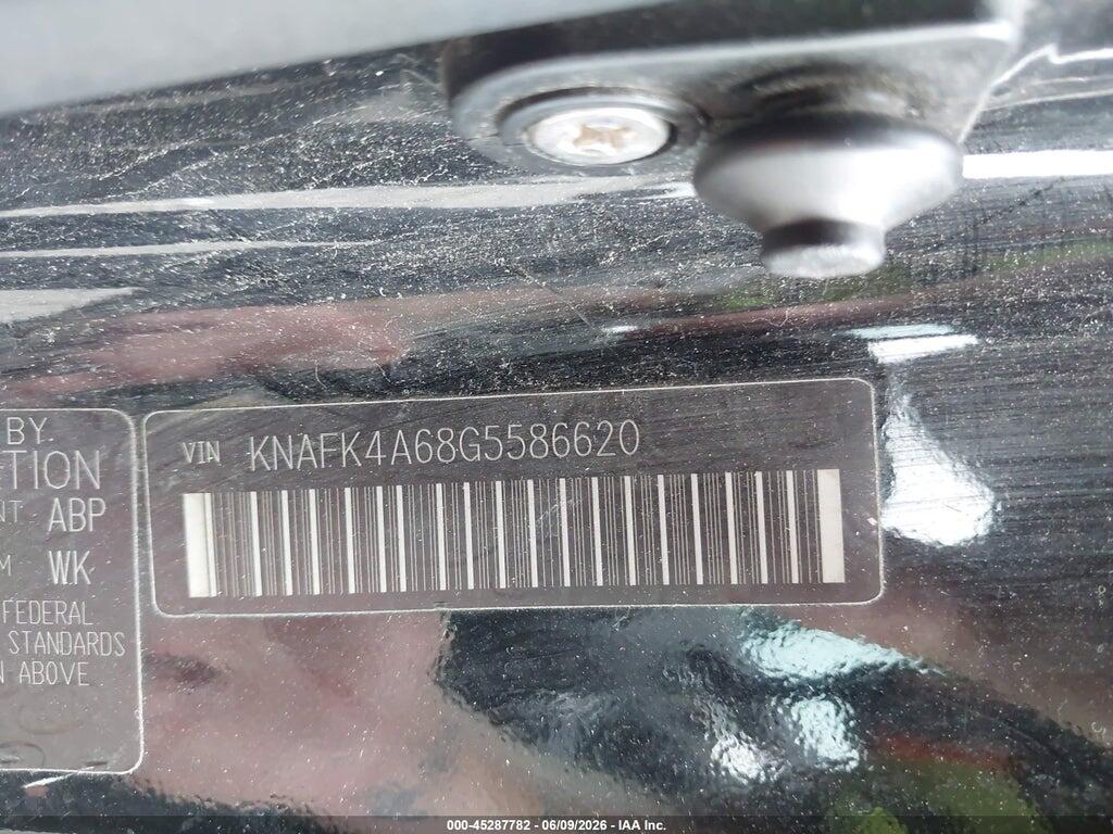 KNAFK4A68G5586620 2016 KIA FORTE photo no. 9