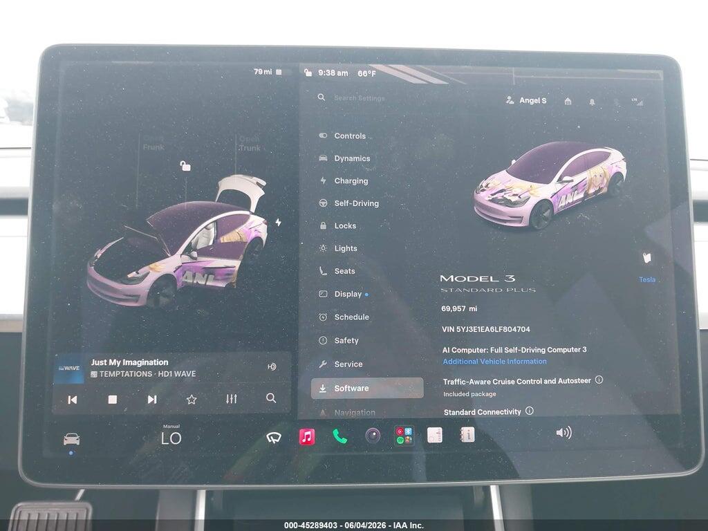 5YJ3E1EA6LF804704 2020 TESLA MODEL 3 photo no. 7