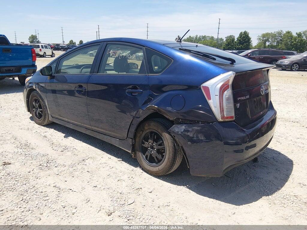 JTDKN3DU2D1621345 2013 TOYOTA PRIUS photo no. 3