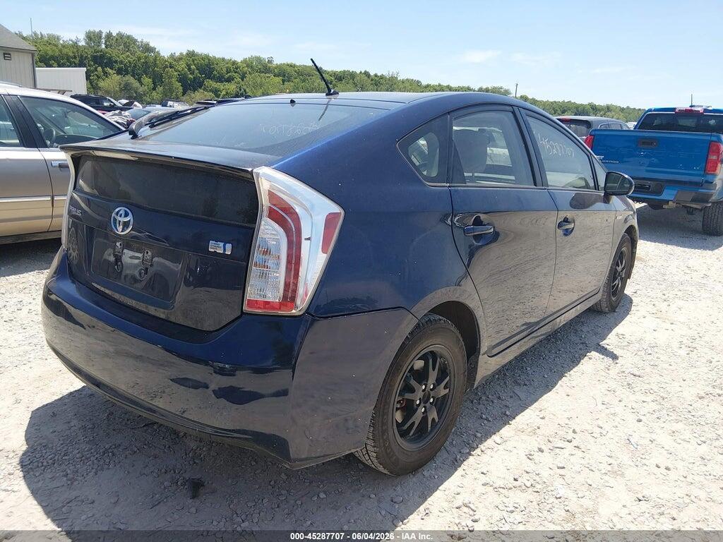 JTDKN3DU2D1621345 2013 TOYOTA PRIUS photo no. 4