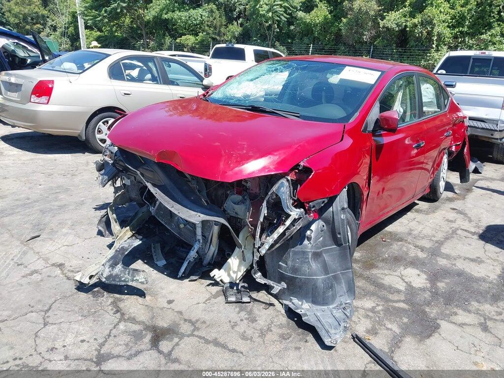3N1AB7AP6EL687355 2014 NISSAN SENTRA photo no. 2