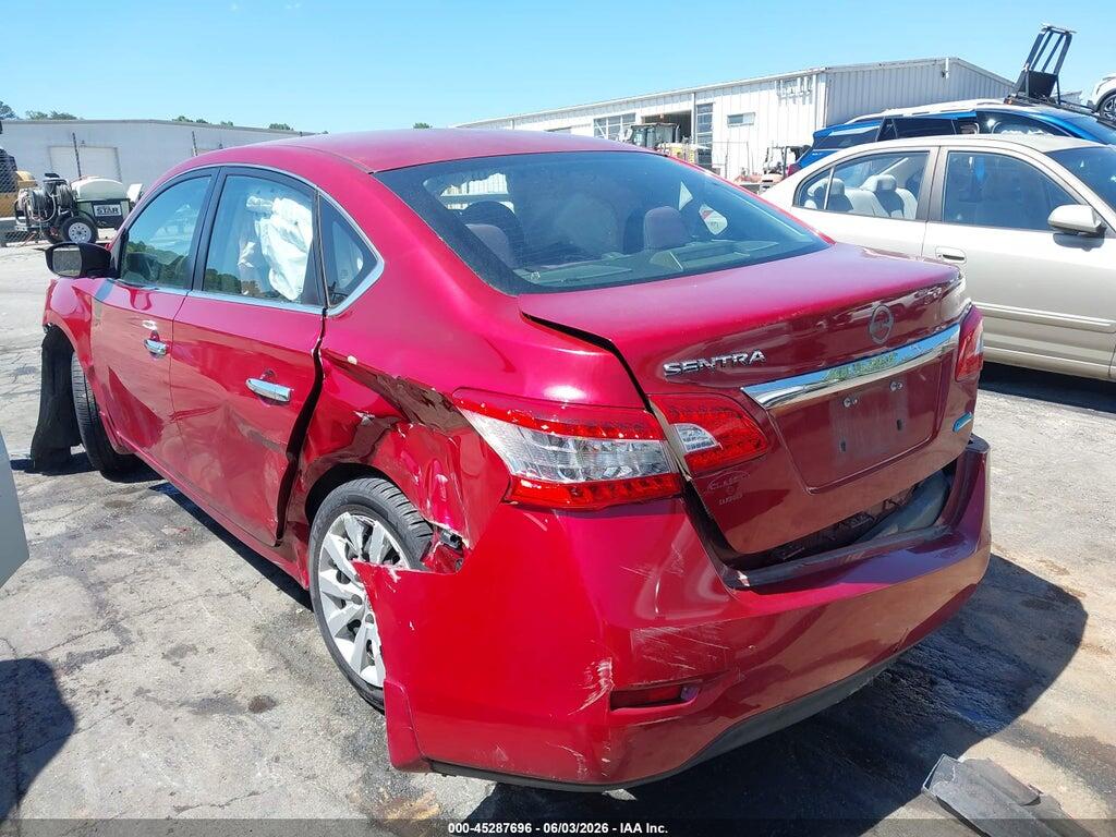 3N1AB7AP6EL687355 2014 NISSAN SENTRA photo no. 3
