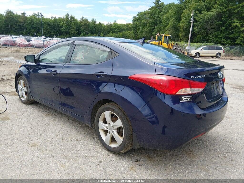 5NPDH4AE4DH449976 2013 HYUNDAI ELANTRA photo no. 3