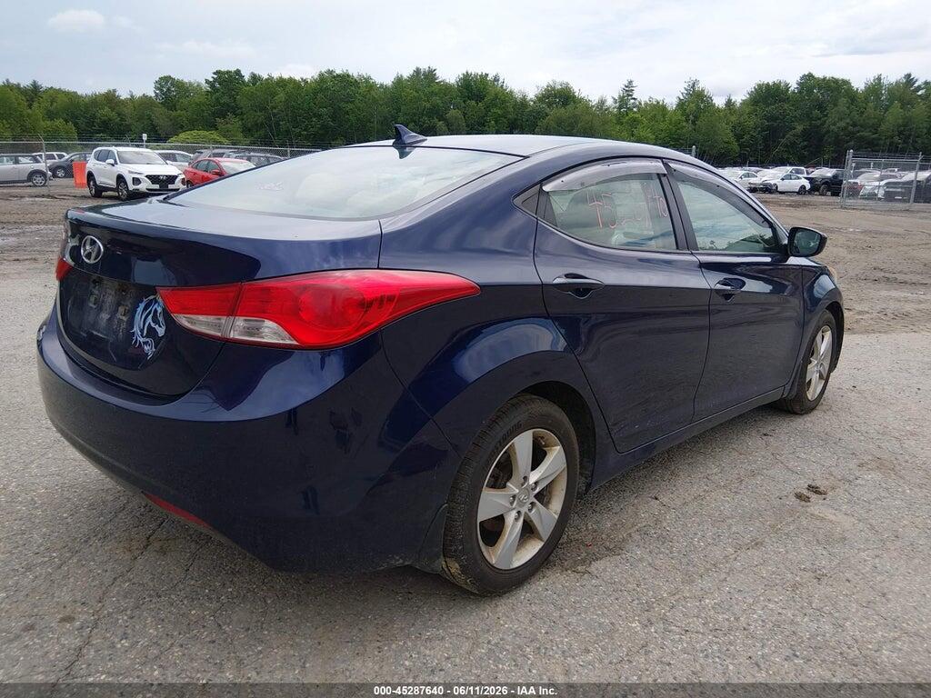 5NPDH4AE4DH449976 2013 HYUNDAI ELANTRA photo no. 4