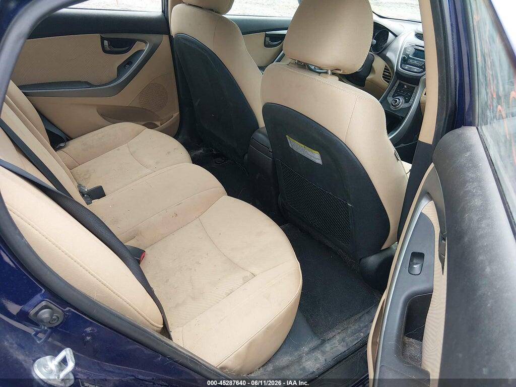 5NPDH4AE4DH449976 2013 HYUNDAI ELANTRA photo no. 8