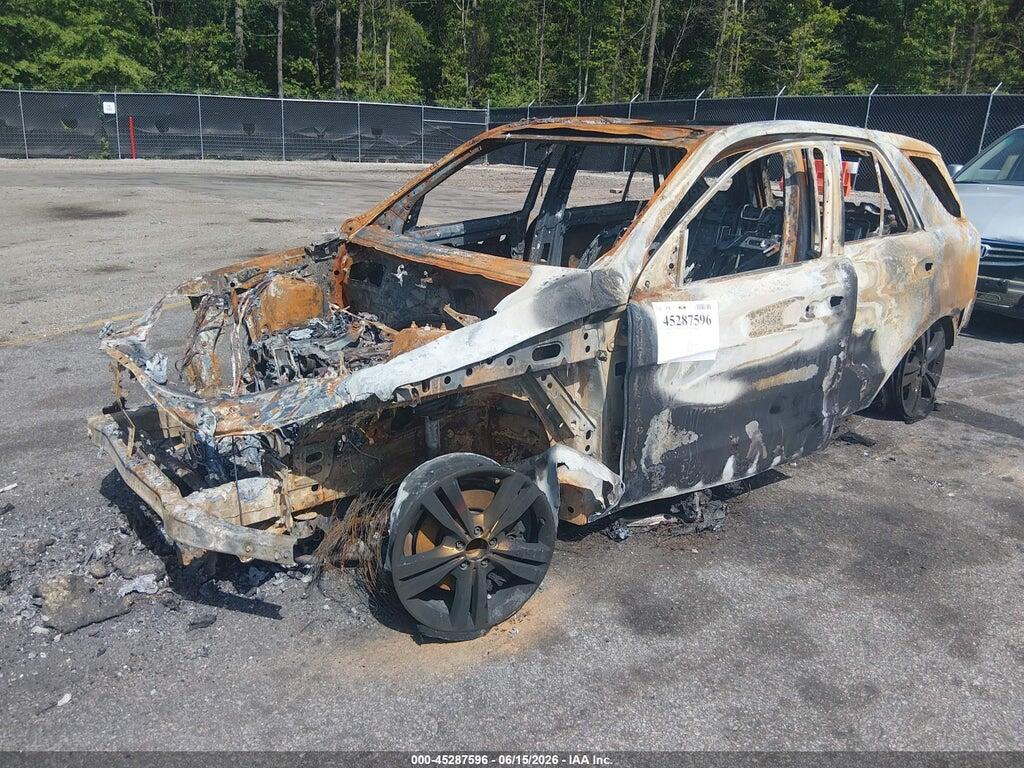 4JGDA5JBXDA117348 2013 MERCEDES-BENZ ML 350 photo no. 2