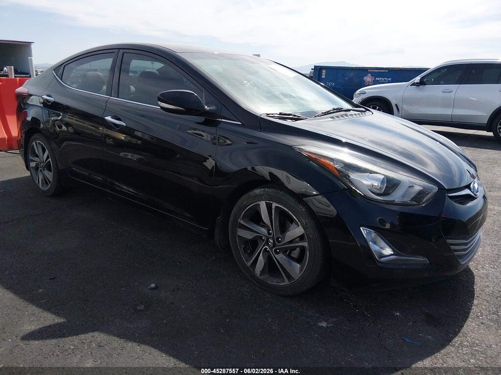 5NPDH4AEXEH545970 2014 HYUNDAI ELANTRA photo no. 1