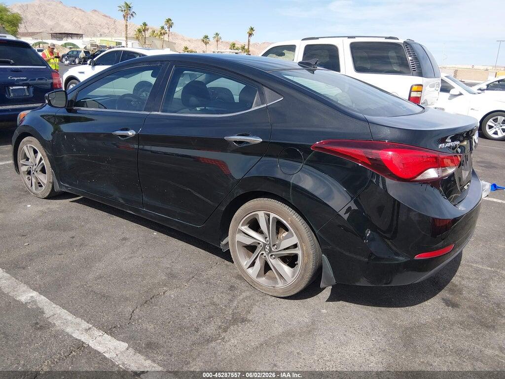 5NPDH4AEXEH545970 2014 HYUNDAI ELANTRA photo no. 3