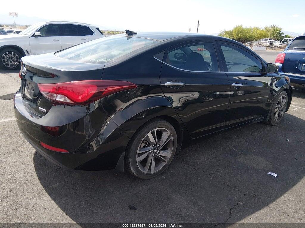 5NPDH4AEXEH545970 2014 HYUNDAI ELANTRA photo no. 4