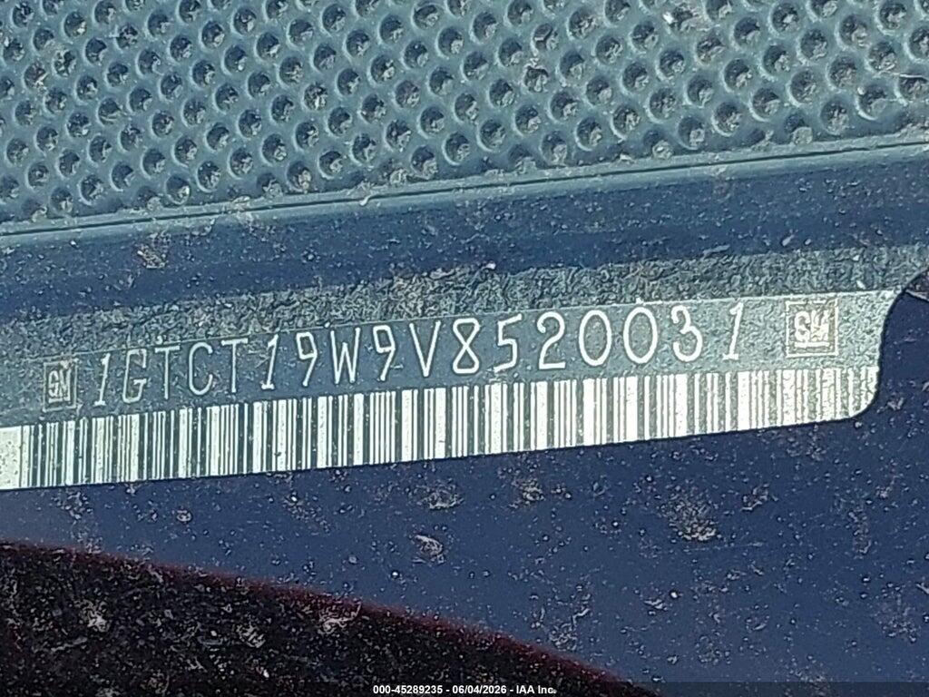 1GTCT19W9V8520031 1997 GMC SONOMA photo no. 9