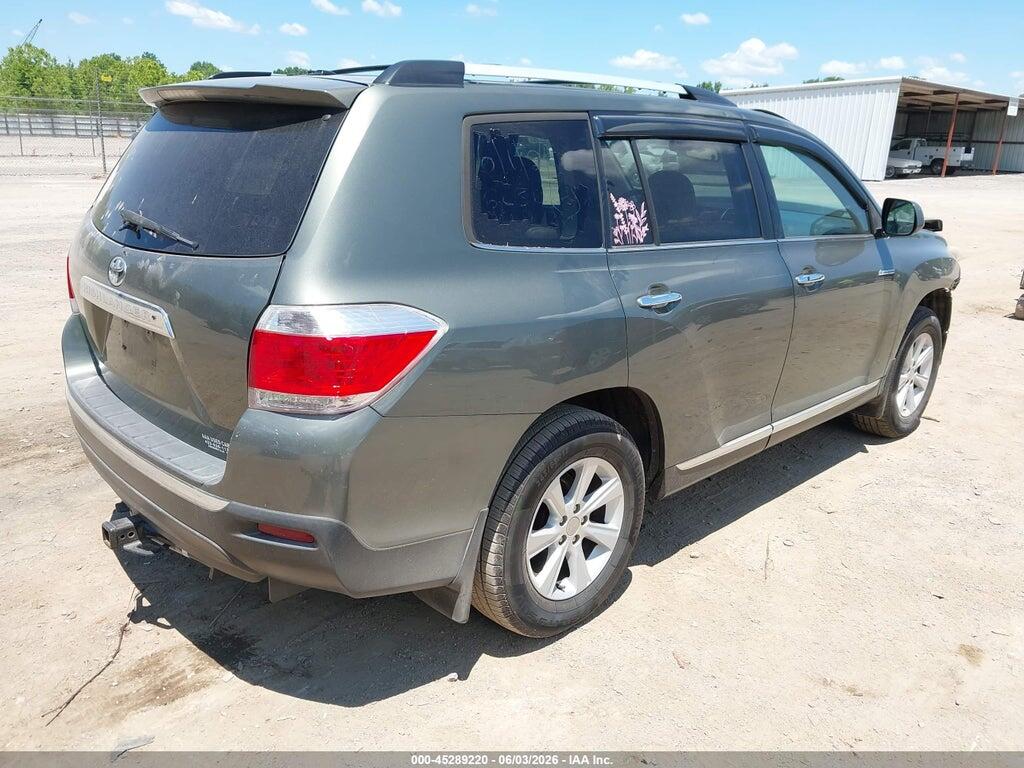 5TDYK3EH5DS110722 2013 TOYOTA HIGHLANDER photo no. 4