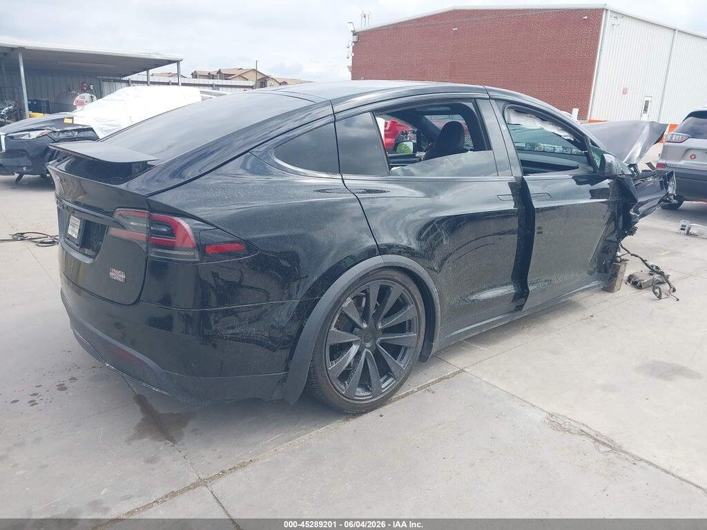 7SAXCBE66NF345351 2022 TESLA MODEL X photo no. 4