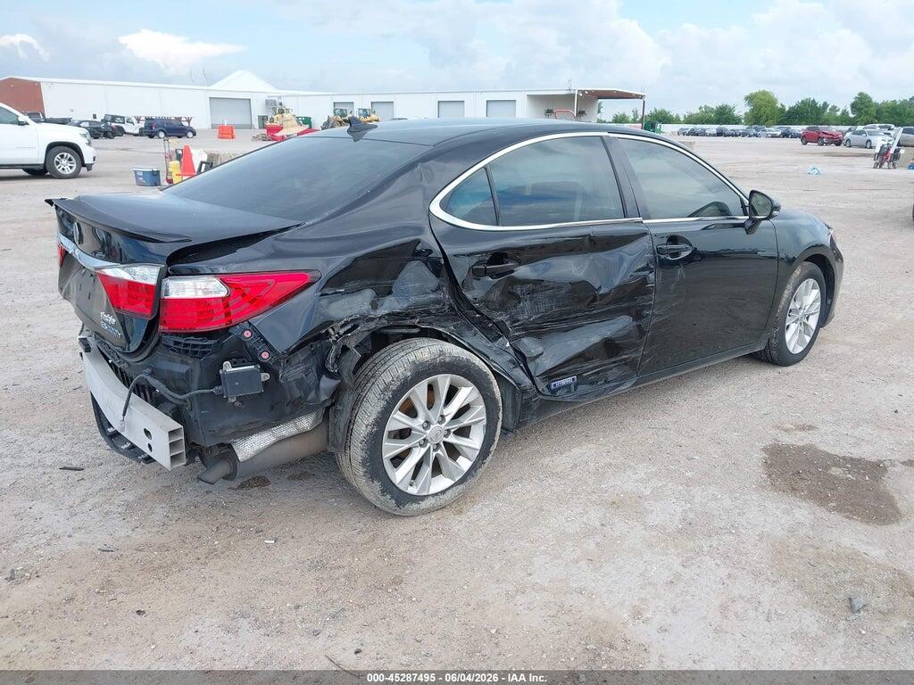 JTHBW1GG0D2028096 2013 LEXUS ES 300H photo no. 4