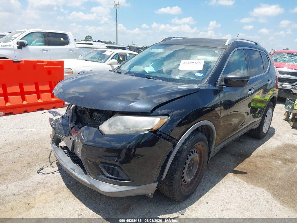 KNMAT2MT4GP663519 2016 NISSAN ROGUE photo no. 2