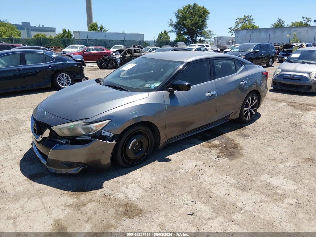 1N4AA6APXHC440968 2017 NISSAN MAXIMA photo no. 2