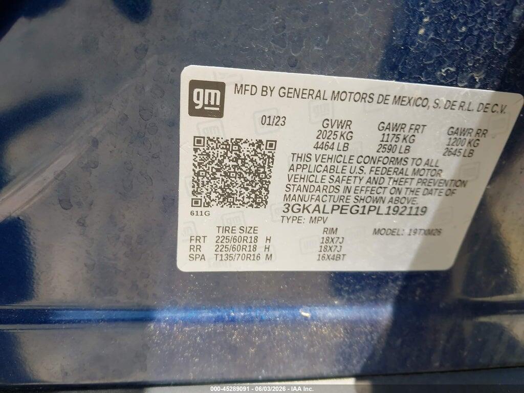 3GKALPEG1PL192119 2023 GMC TERRAIN photo no. 9