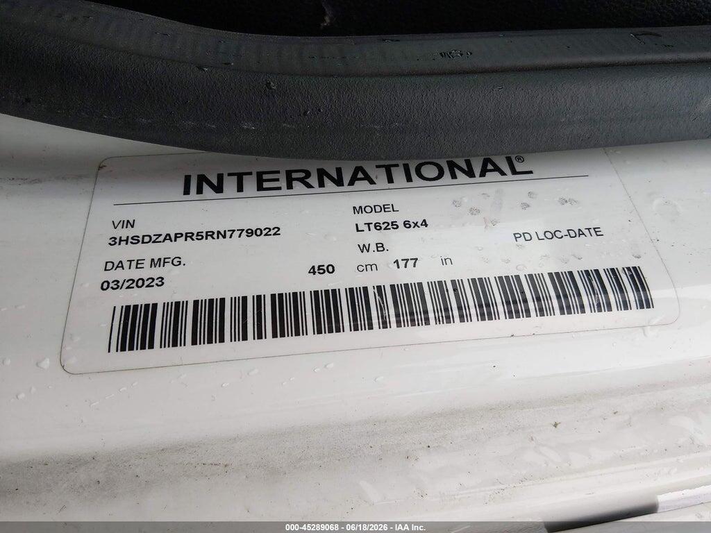 3HSDZAPR5RN779022 2024 INTERNATIONAL LT photo no. 8