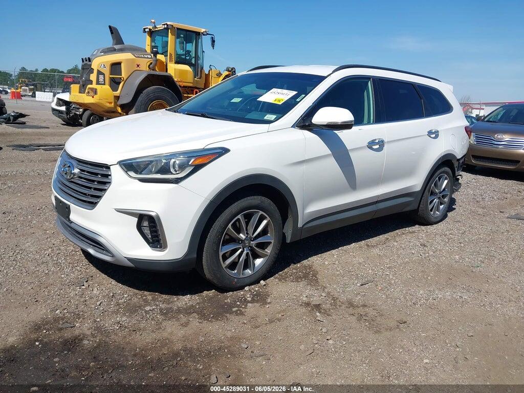 KM8SN4HF8HU184792 2017 HYUNDAI SANTA FE photo no. 2
