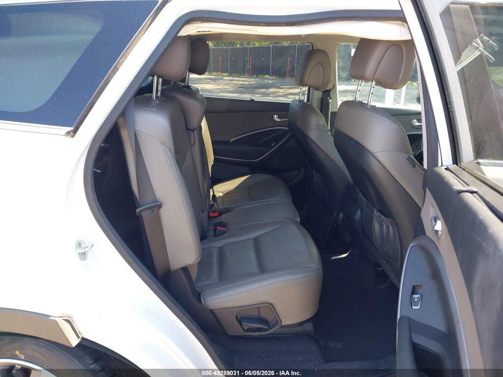 KM8SN4HF8HU184792 2017 HYUNDAI SANTA FE photo no. 8