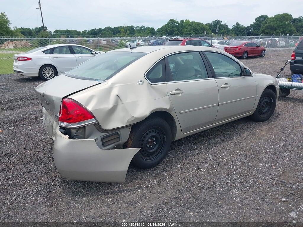 2G1WF52E359118905 2005 CHEVROLET IMPALA photo no. 4