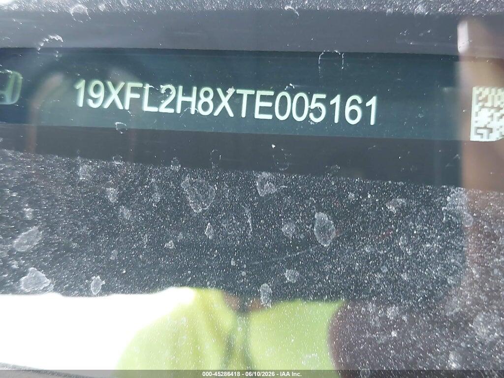 19XFL2H8XTE005161 2026 HONDA CIVIC photo no. 9