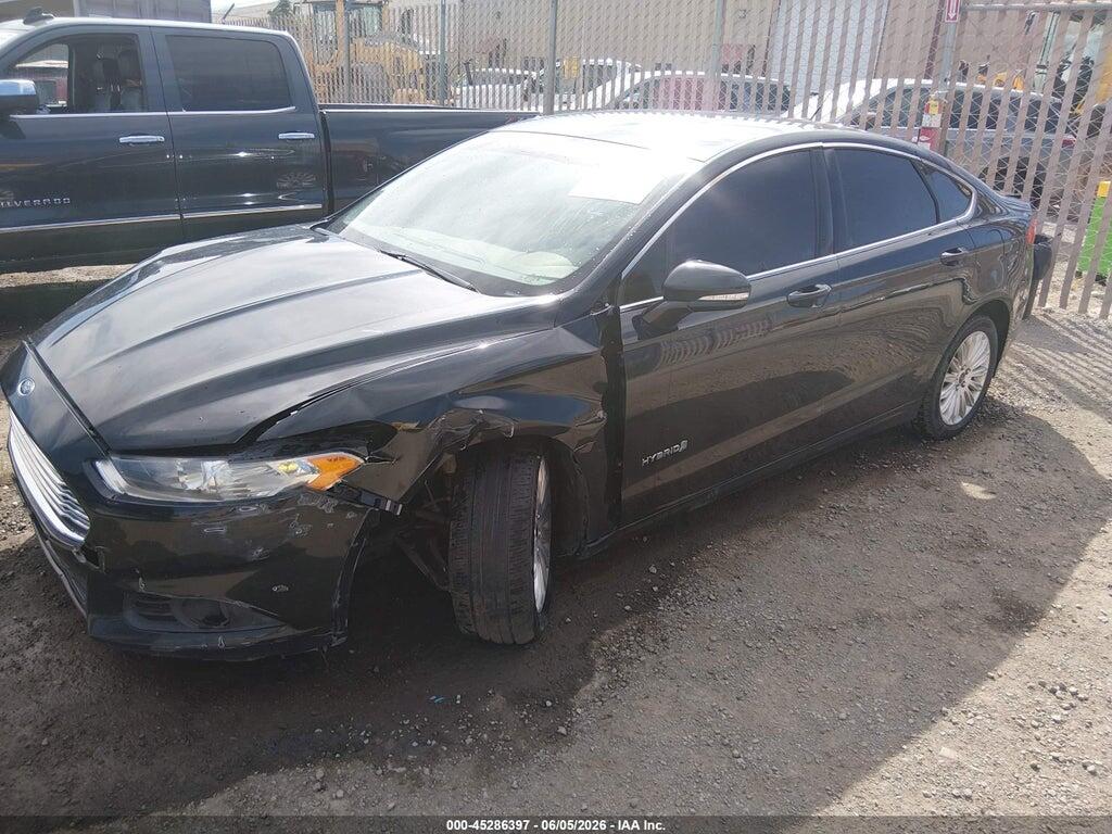 3FA6P0LU7ER164217 2014 FORD FUSION HYBRID photo no. 2