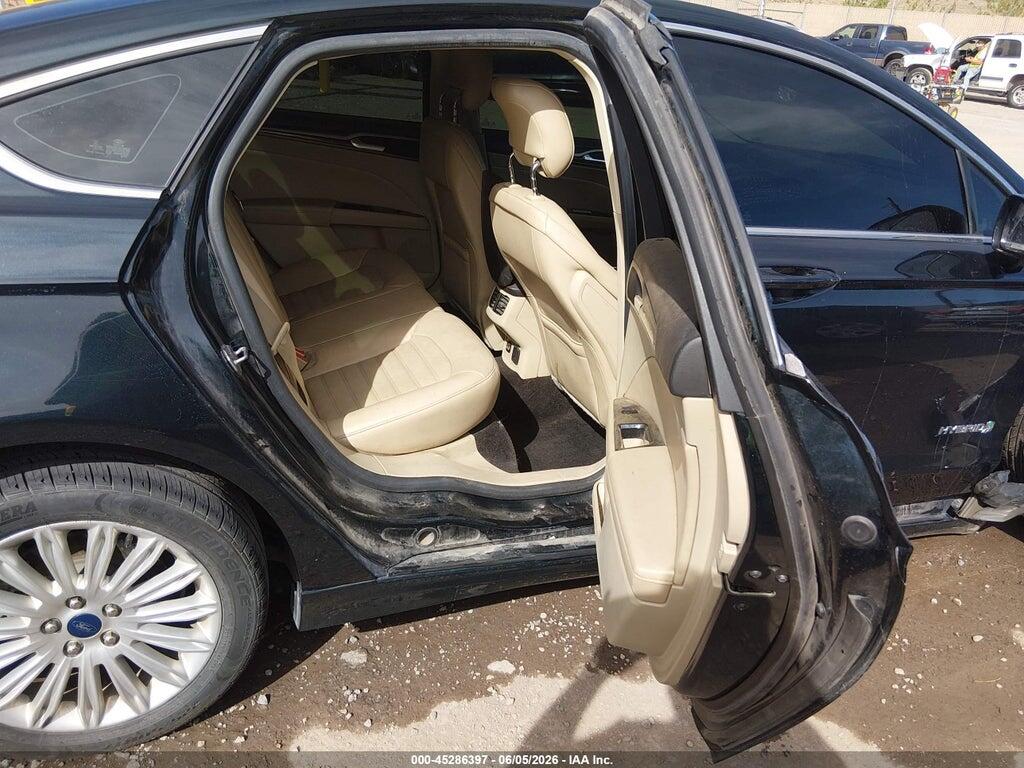 3FA6P0LU7ER164217 2014 FORD FUSION HYBRID photo no. 8