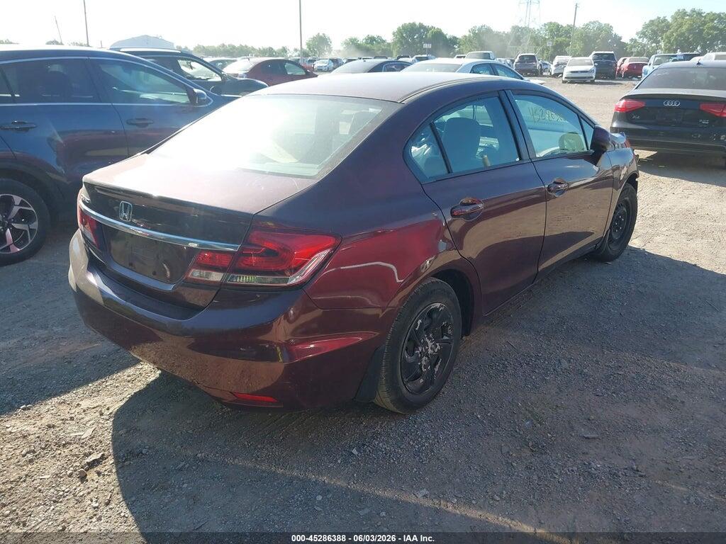 19XFB2F5XDE052137 2013 HONDA CIVIC photo no. 4