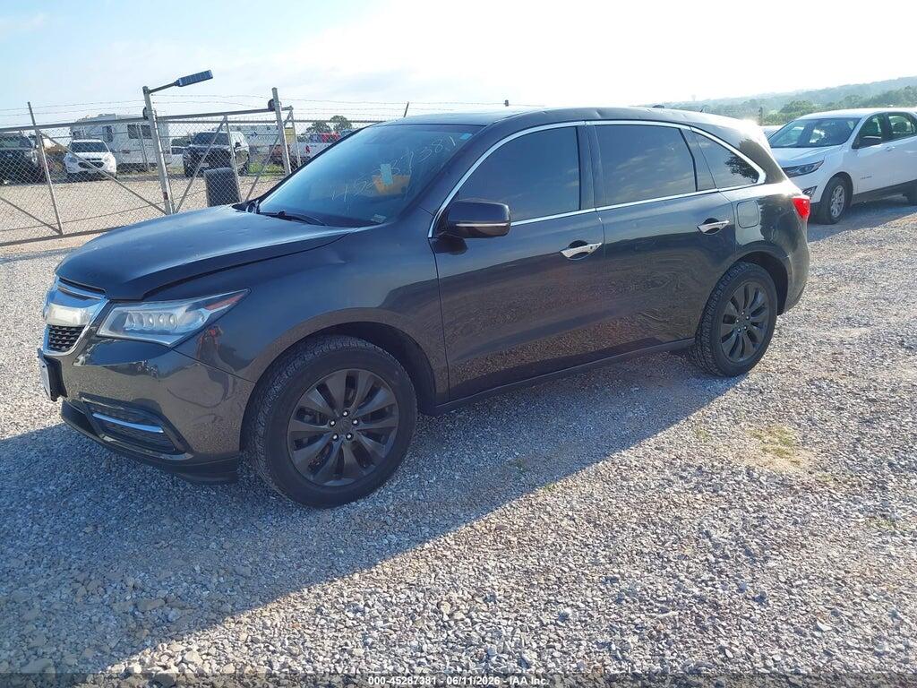 5FRYD4H43FB021097 2015 ACURA MDX photo no. 2