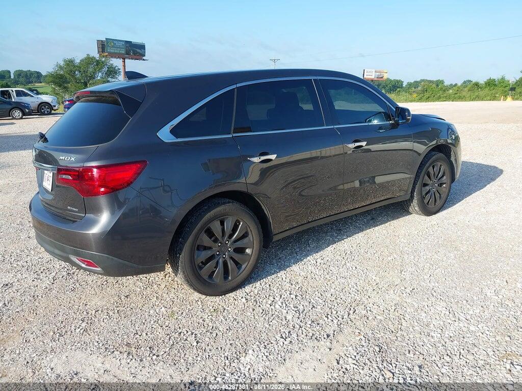 5FRYD4H43FB021097 2015 ACURA MDX photo no. 4