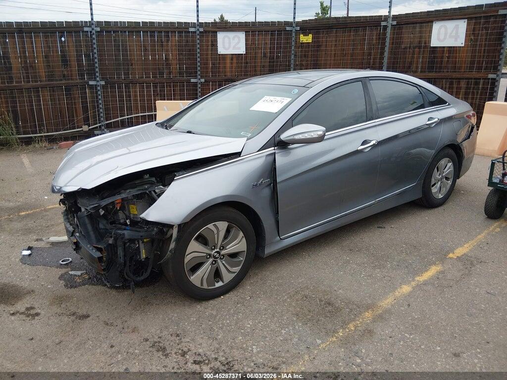 KMHEC4A41EA112521 2014 HYUNDAI SONATA HYBRID photo no. 2