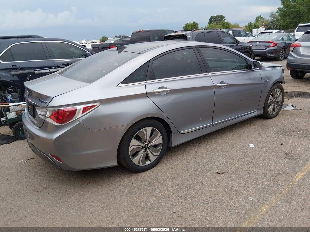KMHEC4A41EA112521 2014 HYUNDAI SONATA HYBRID photo no. 4