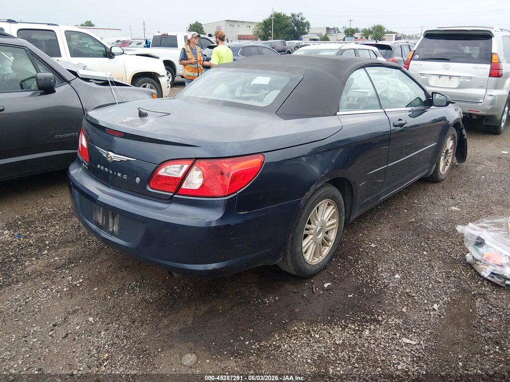 1C3LC45K88N253527 2008 CHRYSLER SEBRING photo no. 4