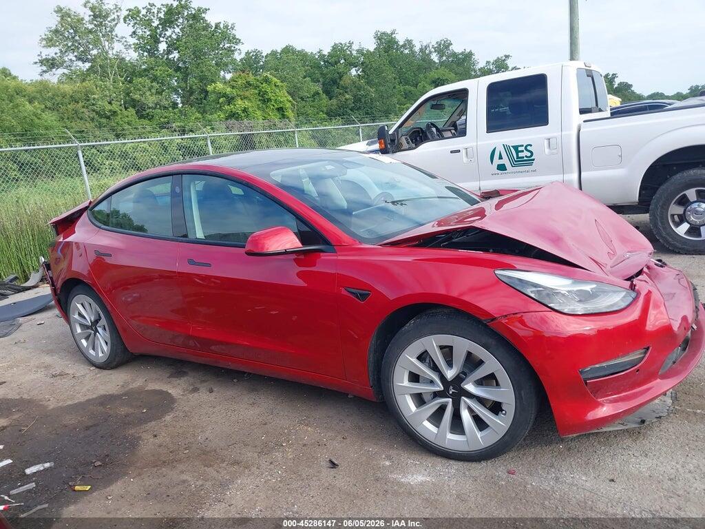 5YJ3E1EA1NF303545 2022 TESLA MODEL 3 photo no. 12