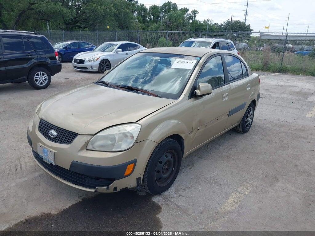 KNADE123866183506 2006 KIA RIO photo no. 2