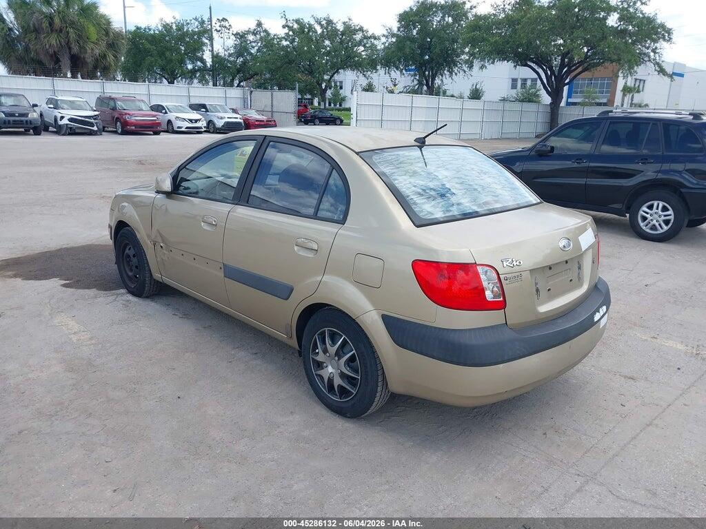 KNADE123866183506 2006 KIA RIO photo no. 3