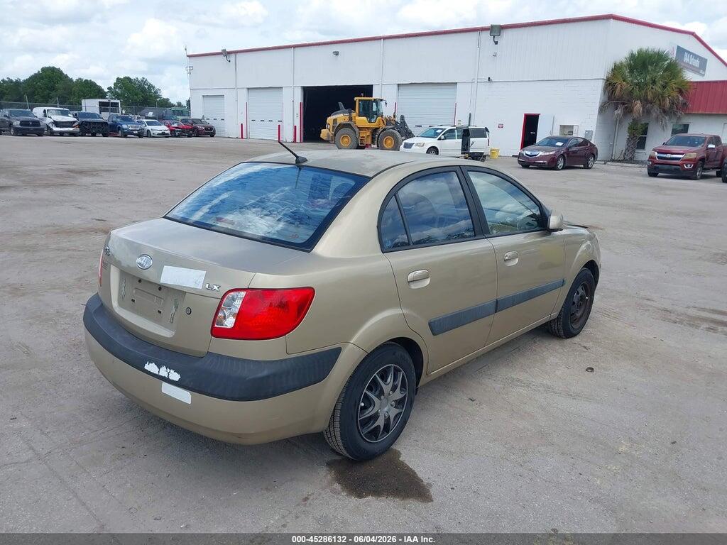 KNADE123866183506 2006 KIA RIO photo no. 4