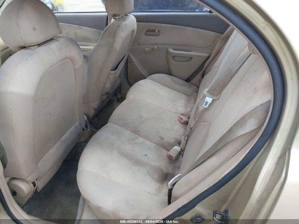 KNADE123866183506 2006 KIA RIO photo no. 8