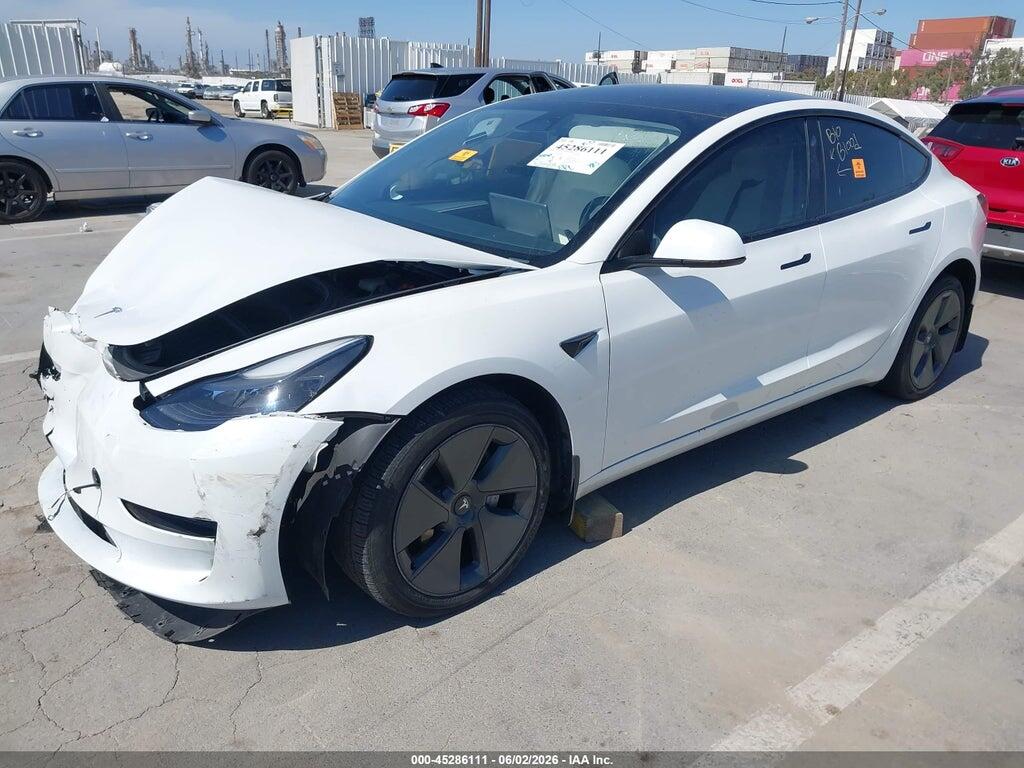 5YJ3E1EA2PF565898 2023 TESLA MODEL 3 photo no. 2