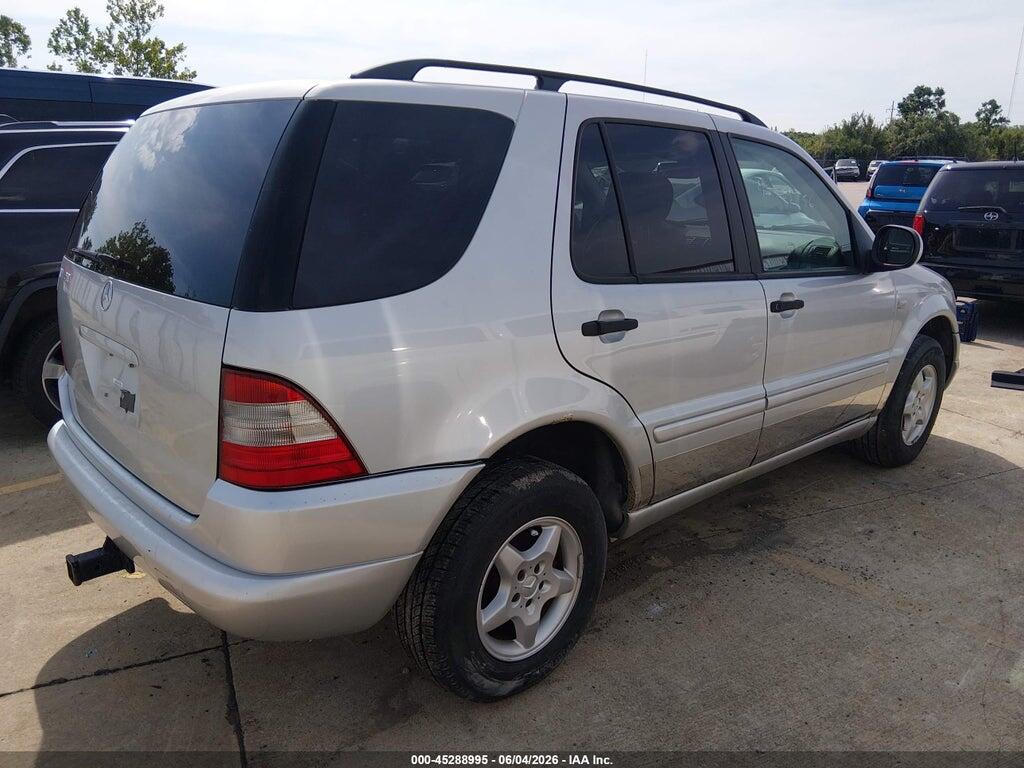 4JGAB54E3YA155662 2000 MERCEDES-BENZ ML 320 photo no. 4