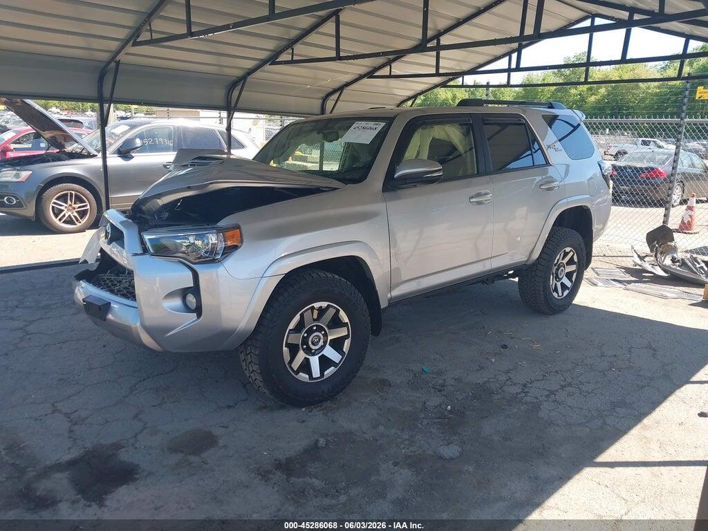 JTEBU5JR4K5658946 2019 TOYOTA 4RUNNER photo no. 2