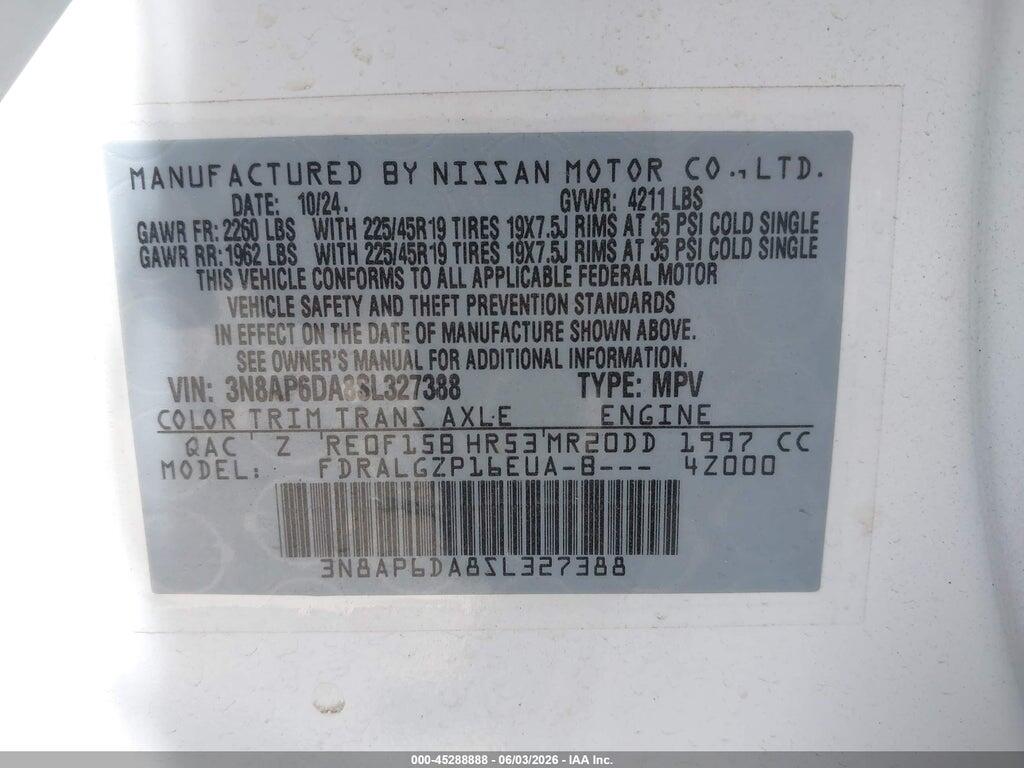 3N8AP6DA8SL327388 2025 NISSAN KICKS photo no. 9