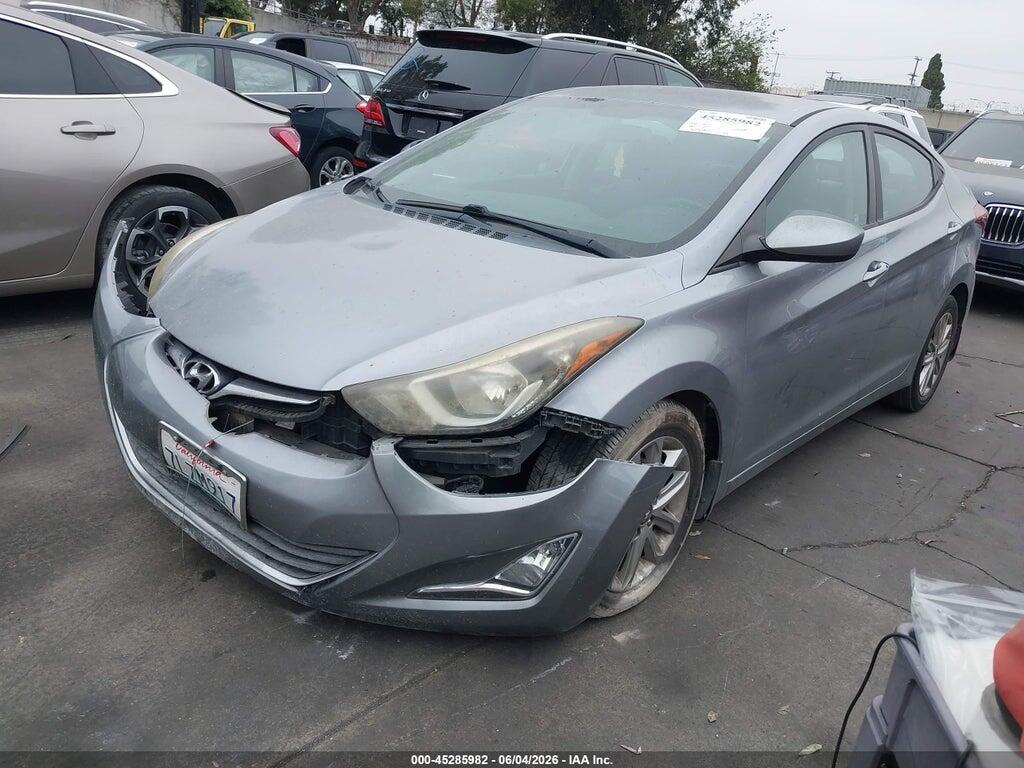 5NPDH4AE5GH658440 2016 HYUNDAI ELANTRA photo no. 2