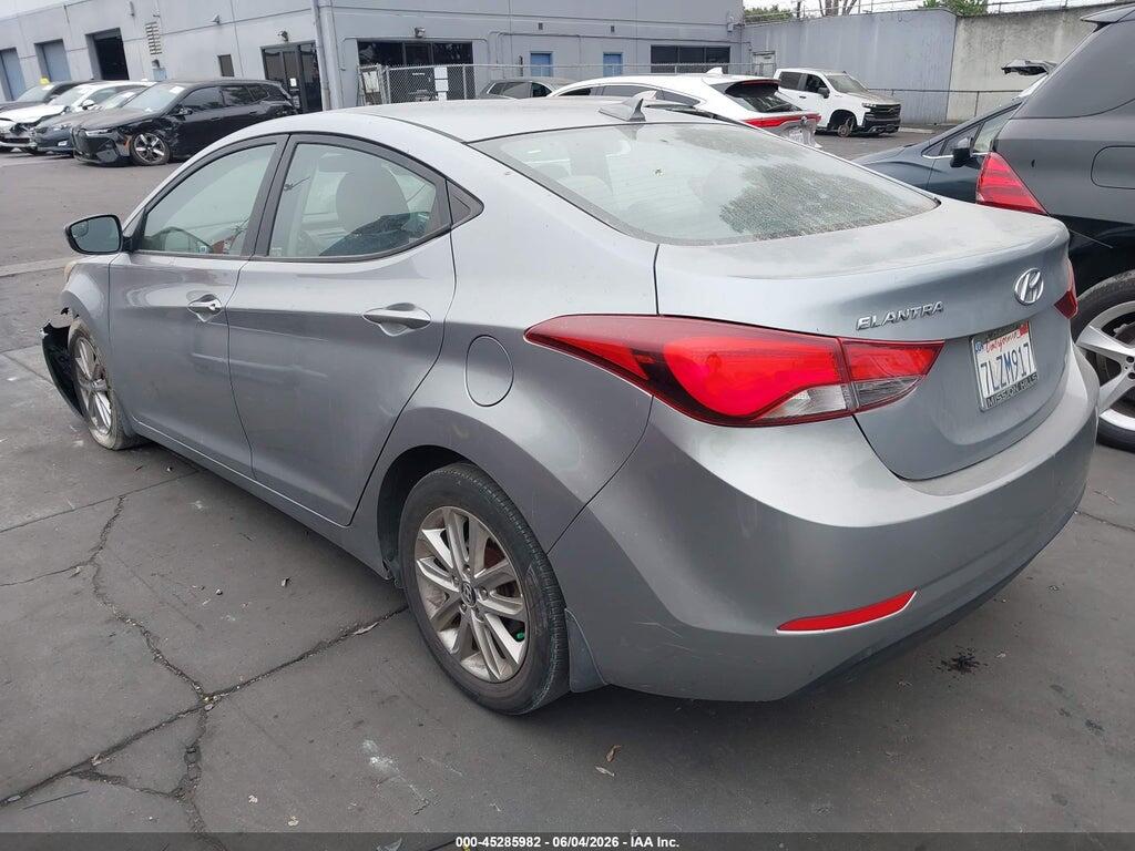 5NPDH4AE5GH658440 2016 HYUNDAI ELANTRA photo no. 3