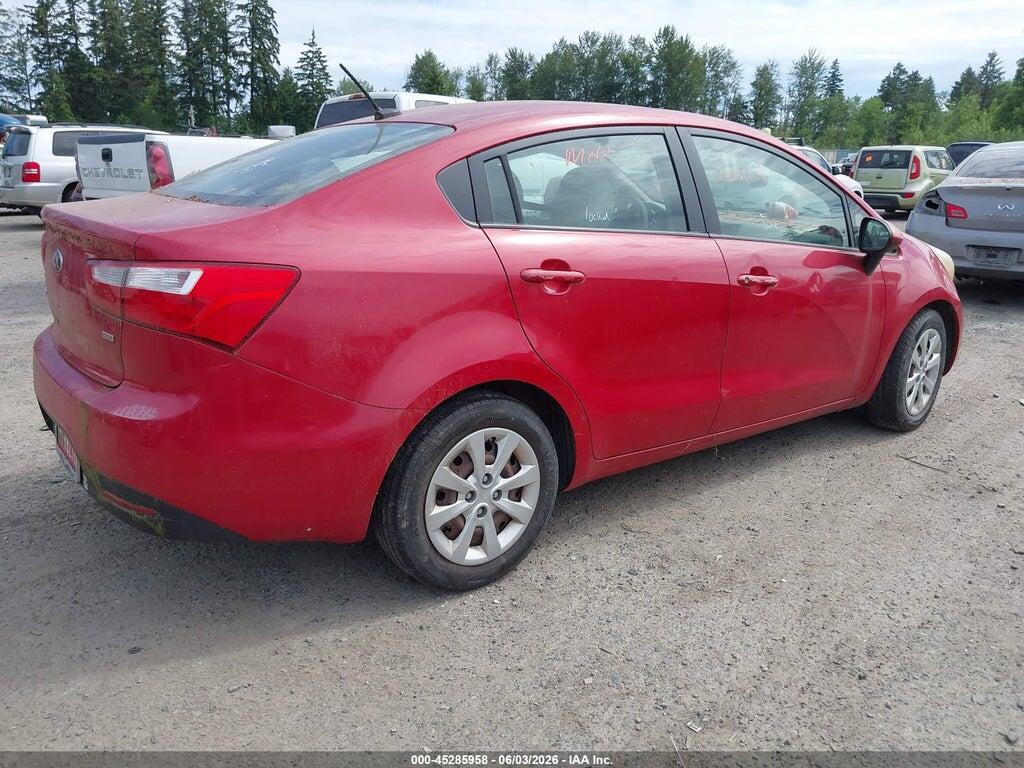 KNADM4A32D6188624 2013 KIA RIO photo no. 4
