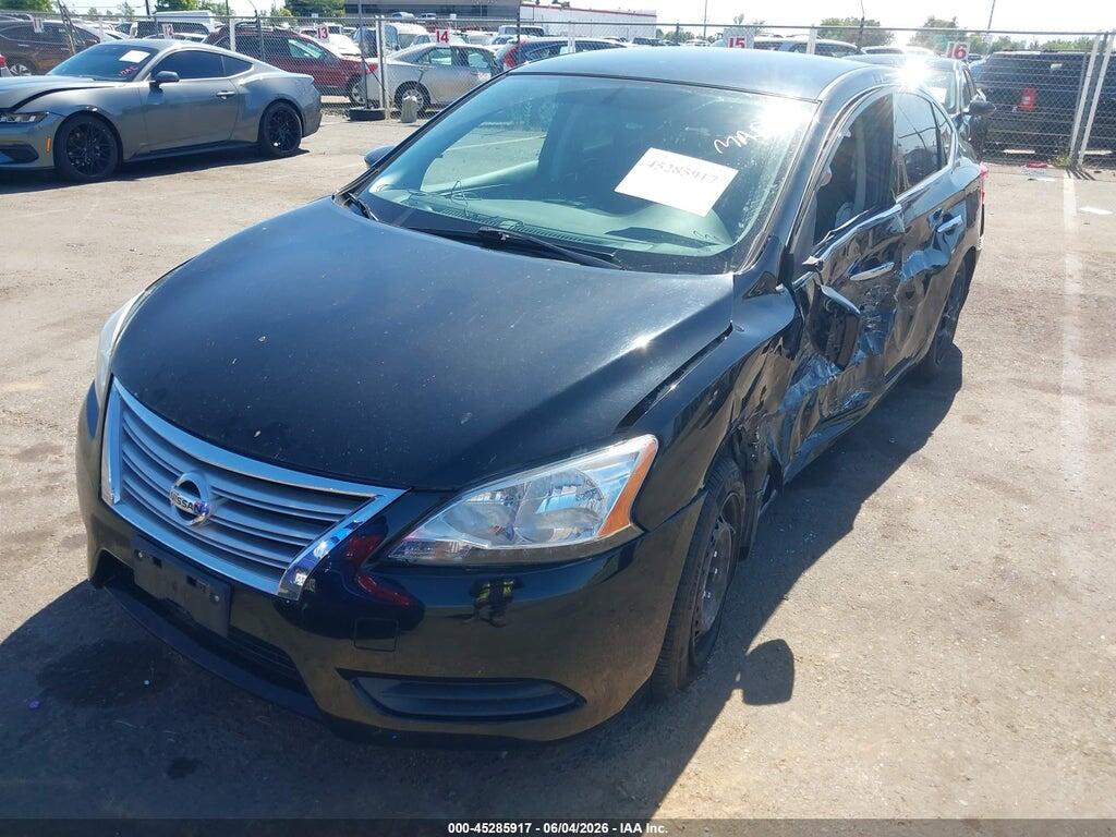 3N1AB7AP0EL609864 2014 NISSAN SENTRA photo no. 2